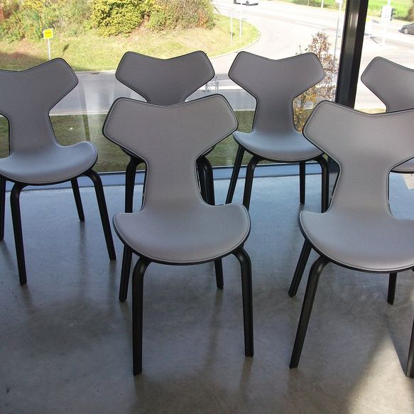6 Stühle Grand Prix von Fritz Hansen